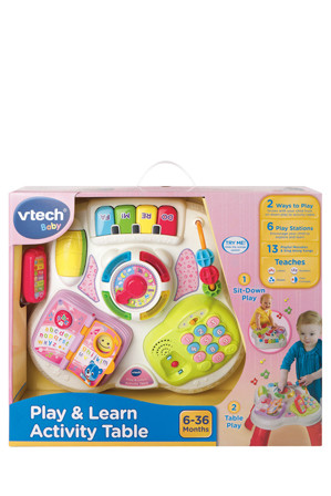 vtech play & learn activity table