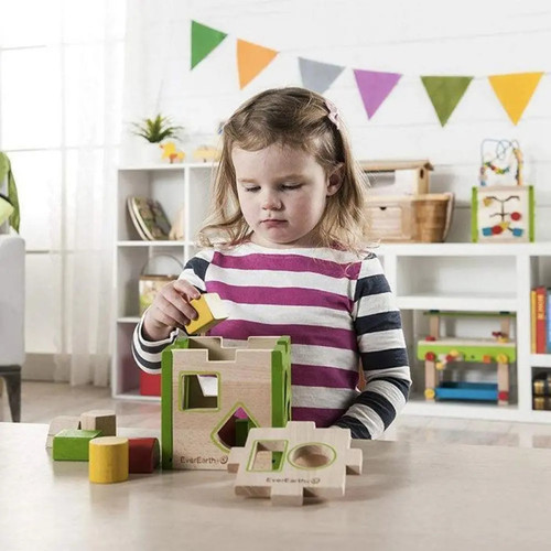 Everearth - Shape Sorter Box Everearth - Shape Sorter Box