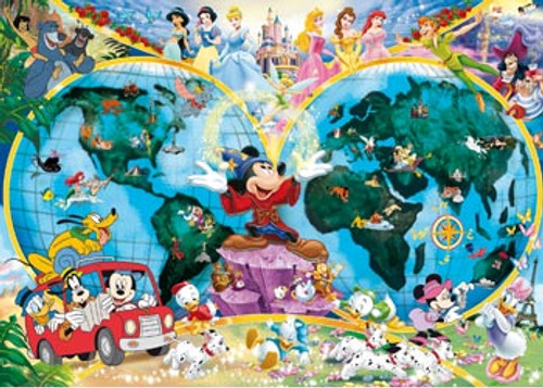 Ravensburger 1000pc - Disney World Map Puzzle