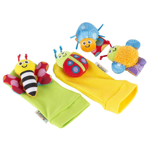 Lamaze - Gardenbug Foot Finder and Wrist Rattle Set