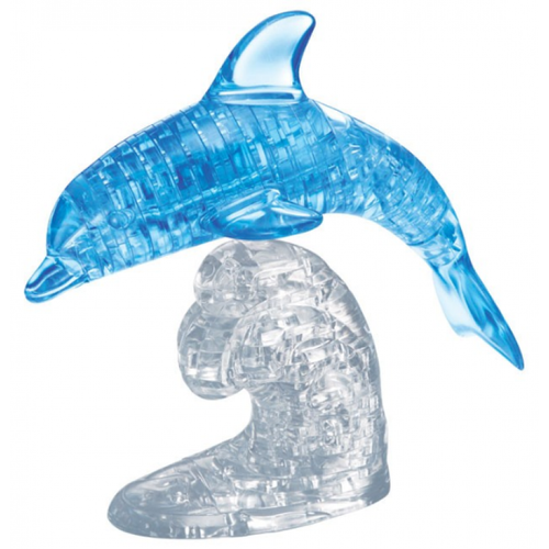 Crystal Puzzle 3D - Blue Dolphin