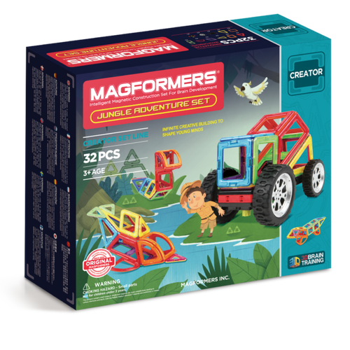 Magformers - Jungle Adventure Set 32 pce