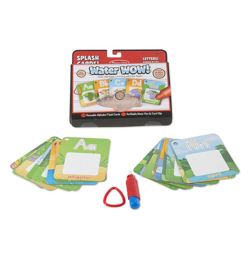 Melissa & Doug - ON the GO - Water WOW! Splash Cards - Letters! Melissa & Doug - ON the GO - Water WOW! Splash Cards - Letters!
