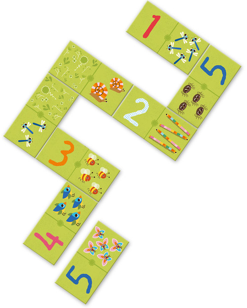 Djeco- Domino 1,2,3 Djeco- Domino 1,2,3