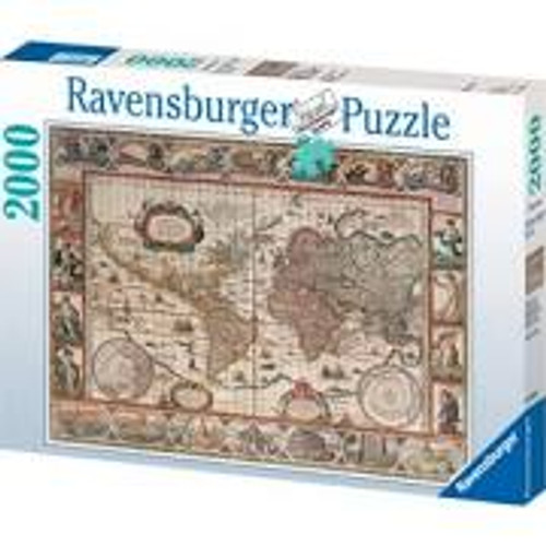 Ravensburger 2000pc - Map of World from 1650