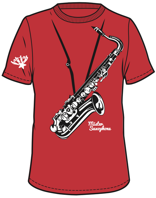 Lah-Lah - Mister Saxophone Shirt Size 4