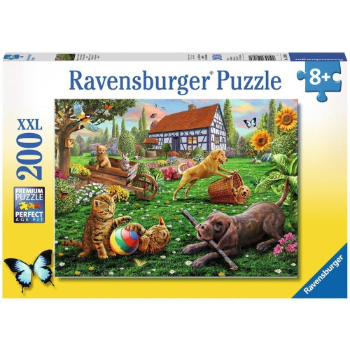 Ravensburger 200pc -  Playing In The Yard Puzzle