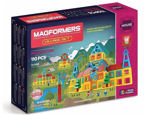 Magformers Village Set 110 pce