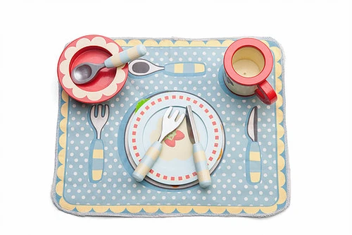 Le Toy Van Honeybake - Dinner Set with Placemat