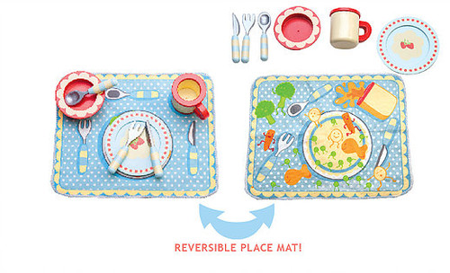 Le Toy Van Honeybake - Dinner Set with Placemat