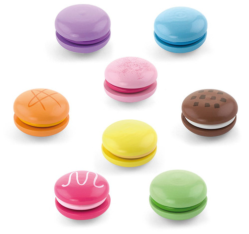 Viga Toys Play Food - Macarons 8pc