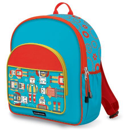 Crocodile Creek Backpack - Robots