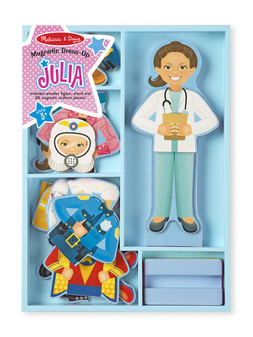 Melissa & Doug - Julia Magnetic Dress-Up Set