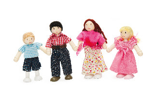 Le Toy Van - My Wooden Doll Family