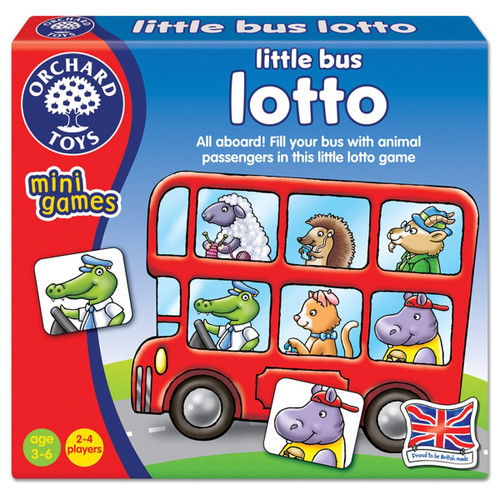 Orchard Toys Mini Game - Little Bus Lotto