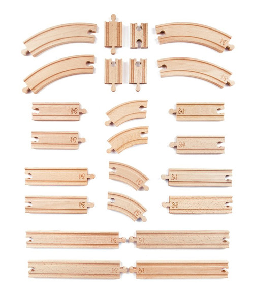 Hape Rail - Super Expansion Railway Track Pack