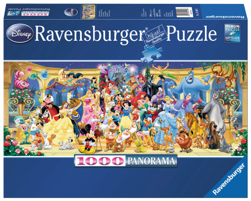 Ravensburger 1000pc - Disney Group Photo Panoramic Puzzle