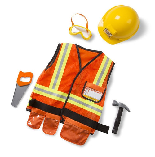 Melissa & Doug - Construction Worker Costume Set Melissa & Doug - Construction Worker Costume Set