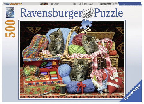 Ravensburger 500pc - Fluffy Pleasure Puzzle