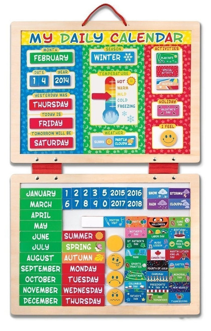 Melissa & Doug- My Daily Magnetic Calendar