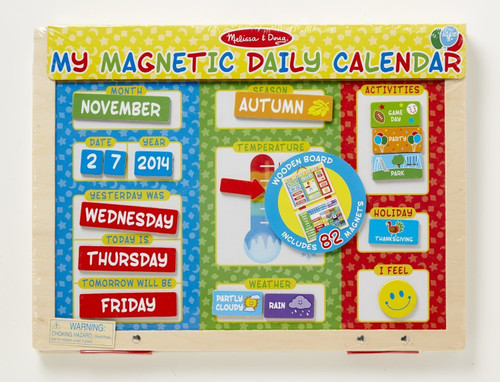 Melissa & Doug - My Daily Magnetic Calendar