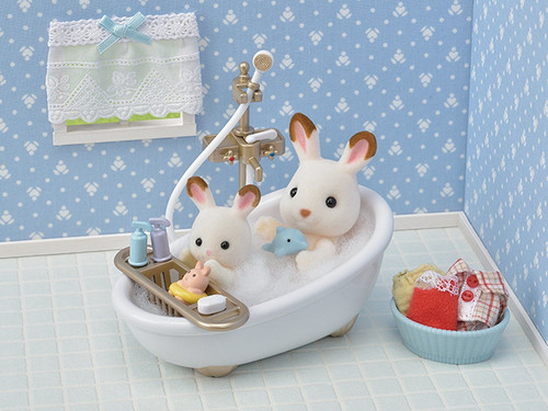 Sylvanian Families -Country Bathroom Set