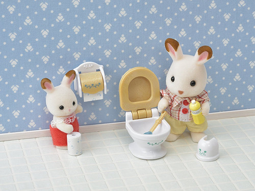 Sylvanian Families -Country Bathroom Set
