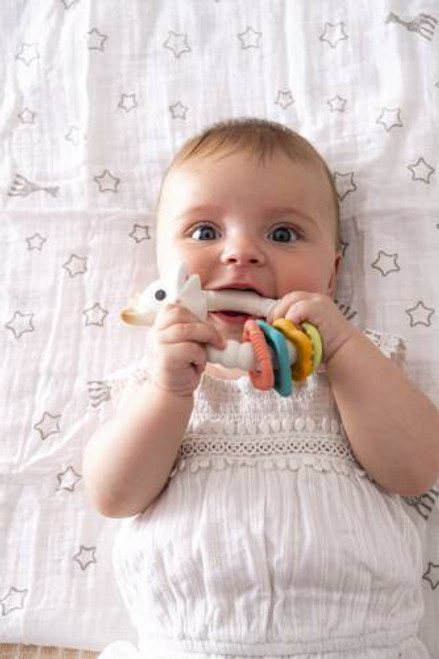 Sophie the Giraffe So Pure Colo'Rings Teether