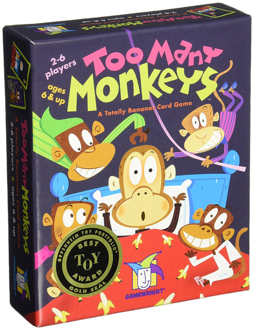 Too Many Monkeys Card Game - by Gamewright