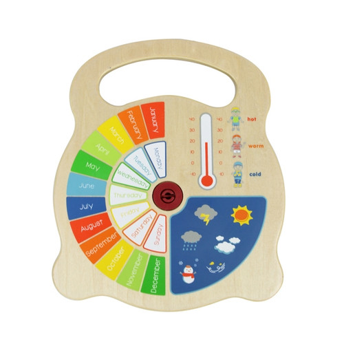 Masterkidz - Wooden Teaching Clock