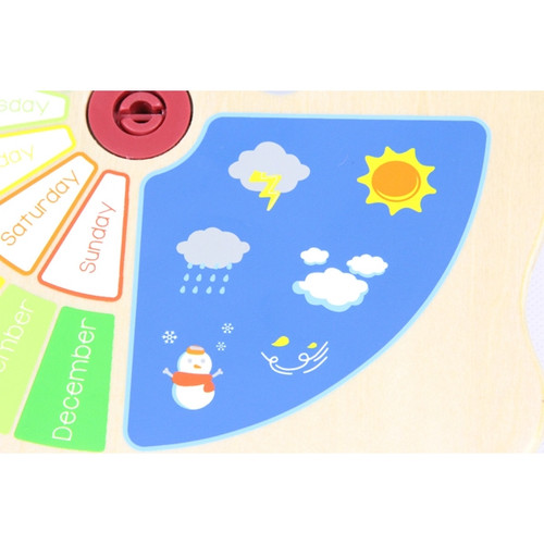 Masterkidz - Wooden Teaching Clock