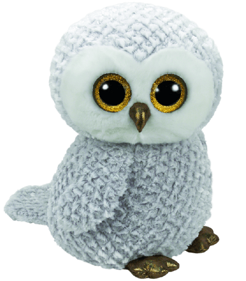 TY Beanie Boos Large - Owlette the White Owl