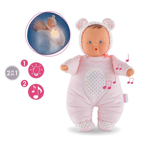Corolle - Babibear Night Light Pink