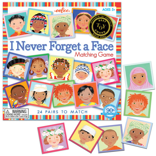 eeBoo - Matching Game - I Never Forget a Face