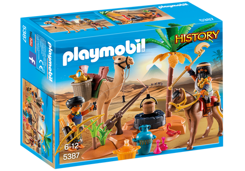 Playmobil History - Tomb Raiders’ Camp 5387