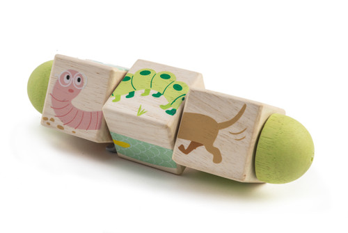 Tender Leaf Toys - Wooden Twisting Cubes