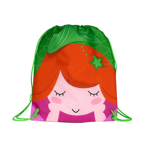 Amooze Mermaid Drawstring Bag - Green