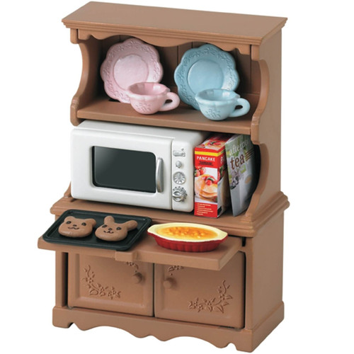 Sylvanian Families - Cupboard with Microwave Oven