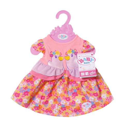 Baby Born Dress - Floral Ducks