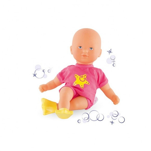 Corolle Mini Bath Doll - Pink 20cm