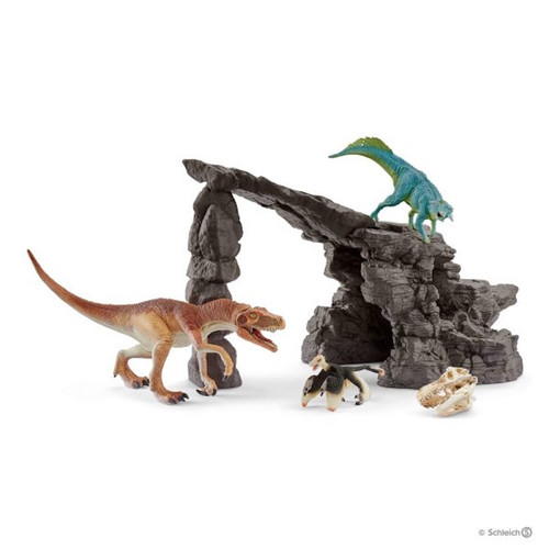 Schleich Dinosaurs - Dino Set with Cave 41461