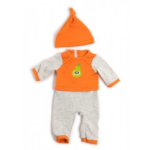 Miniland Clothing 38-42cm - Winter Orange Pjs