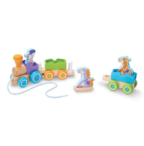Melissa & Doug- First Play - Rocking Farm Animals Train Melissa & Doug- First Play - Rocking Farm Animals Train