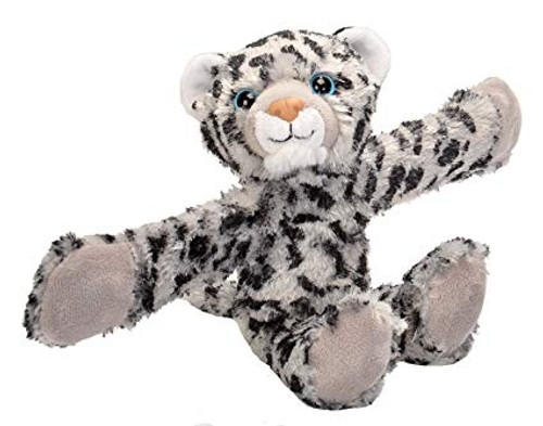 Wild Republic - Huggers Snow Leopard - 8" Stuffed Animal