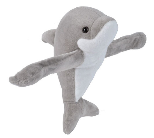 Wild Republic - Huggers Dolphin Stuffed Animal - 8"