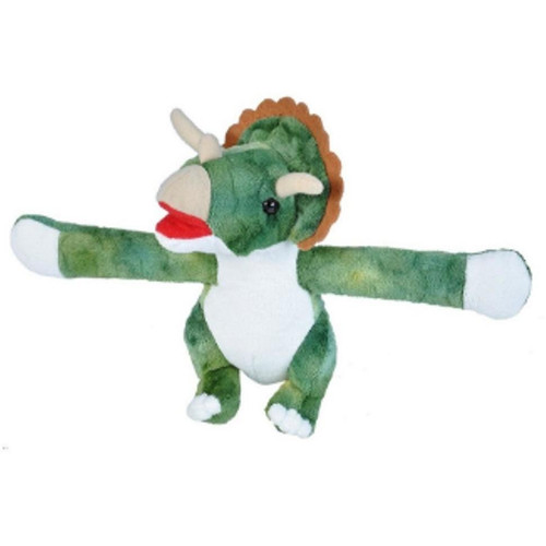 Wild Republic - Huggers Triceratops Stuffed Animal - 8"