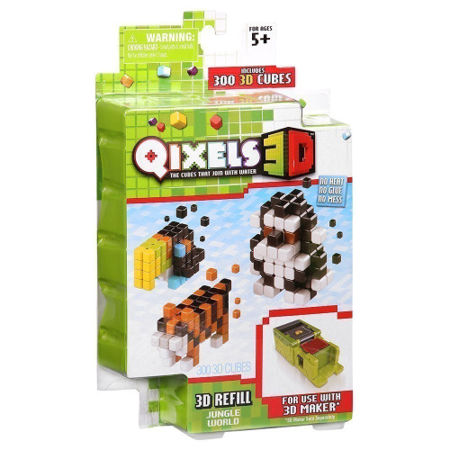 Qixels - 3D Refill Jungle World