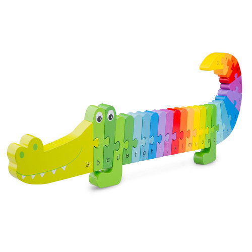 New Classic Toys - Rainbow Crocodile Alphabet Puzzle
