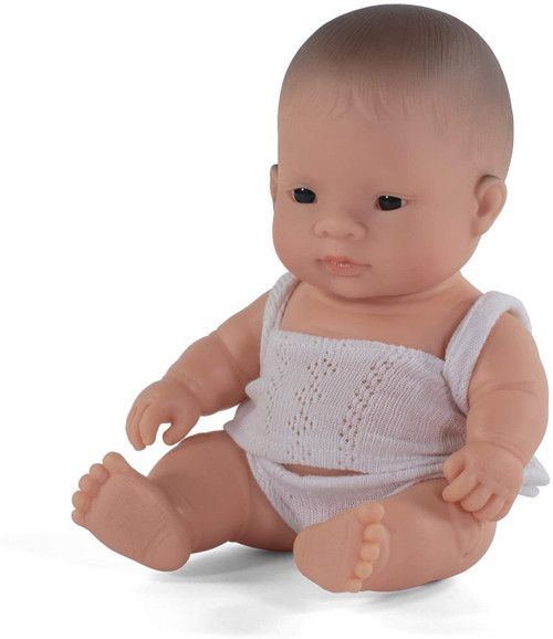 Miniland Doll 21cm - Asian Boy Baby Doll Miniland Doll 21cm - Asian Boy Baby Doll