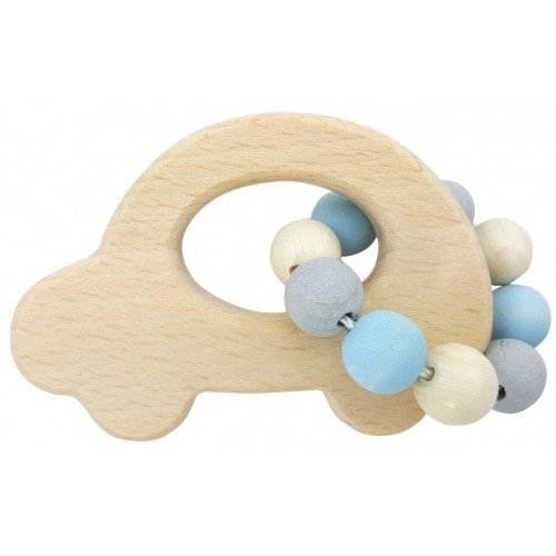 Hess-Spielzeug - Rattle Car Natural Blue